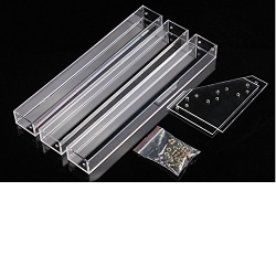 Dancingnail 3 Tiers Acrylic Nail Art Polish Rack Table Tabletop Dancingnail 3 Tiers Acrylic Nail Art Polish Rack Table Tabletop Display Stand Makeup Organizer Amovible